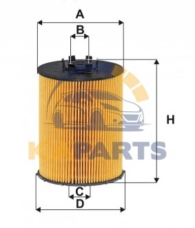 WL7557 WIX FILTERS Фільтр масляний