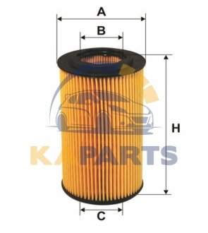 WL7228 WIX FILTERS Фильтрующий элемент масляного фильтра