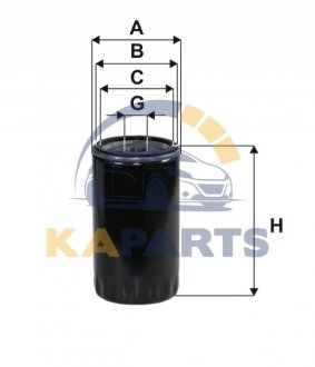 WL7090 WIX FILTERS Фильтр масляный