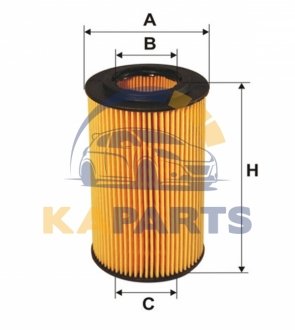 WL7236 WIX FILTERS Фільтр масляний