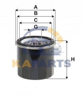 WL7204 WIX FILTERS Фильтр масляный