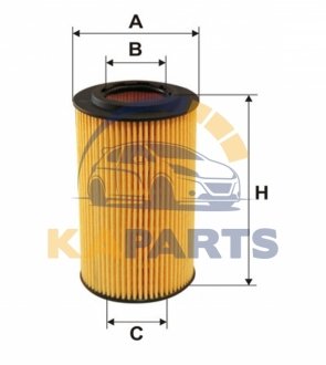 WL7009 WIX FILTERS Фильтр масляный Mercedes C (W202/W203), CL (C215/C216), CLC (CL203), CLK (C208 (WL7009) WIX