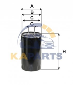 WL7069 WIX FILTERS Фильтр масляный