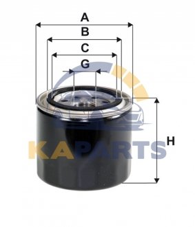 WL7081 WIX FILTERS Фильтр маслянный