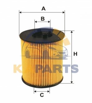 WL7241 WIX FILTERS Фільтр масляний