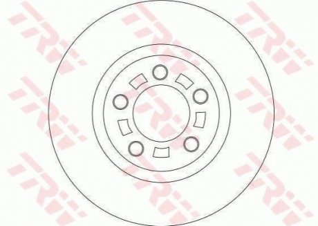 DF4385 TRW Гальмівний диск