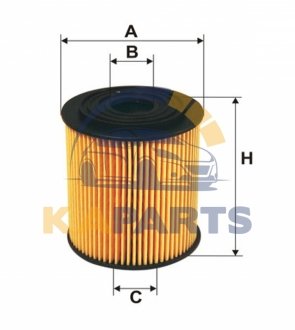 WL7300 WIX FILTERS Фильтр маслянный