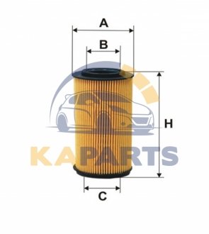 WL7451 WIX FILTERS Фильтр маслянный