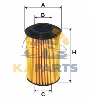 WL7297 WIX FILTERS Фільтр масляний