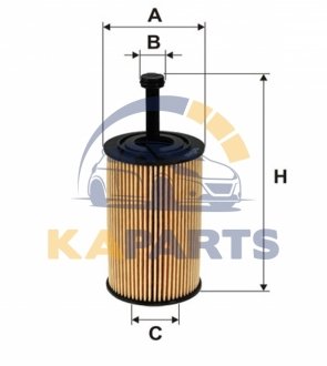 WL7299 WIX FILTERS Фильтрующий элемент масляного фильтра