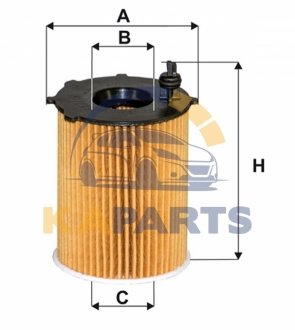 WL7305 WIX FILTERS Фільтр оливний