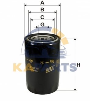 92027E WIX FILTERS Фильтр масляный