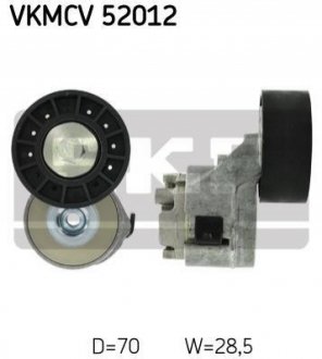 VKMCV 52012 SKF Ролик натяжний