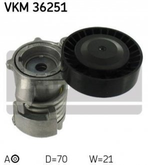 VKM 36251 SKF Роликовий модуль натягувача ременя