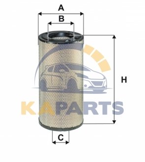 93326E WIX FILTERS Фільтр повітряний