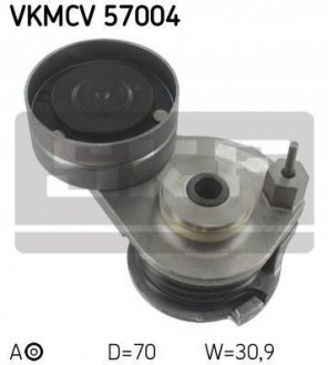 VKMCV 57004 SKF Натяжной ролик, поликлиновойремень