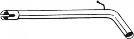 801-483 BOSAL Випускна труба