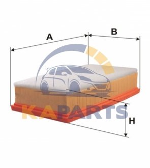 WA9470 WIX FILTERS Фільтр повітря