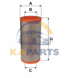 WA6462 WIX FILTERS Фільтр повітряний