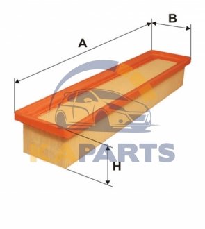 WA9496 WIX FILTERS Фільтр повітря