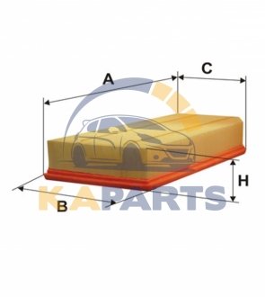 WA6705 WIX FILTERS Фільтр повітря