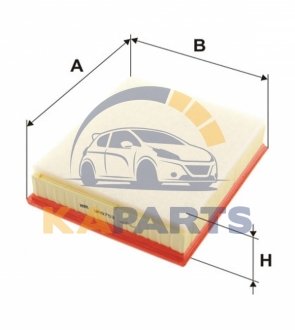 WA9753 WIX FILTERS Фільтр повітря