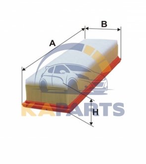 WA9594 WIX FILTERS Фільтр повітря