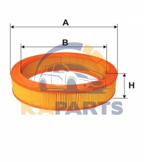 WA6383 WIX FILTERS Фільтр повітря