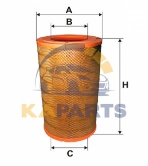 93092E WIX FILTERS Фильтр воздушный