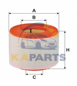 WA9732 WIX FILTERS Фільтр повітря