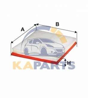 WA9827 WIX FILTERS Фильтр воздушный