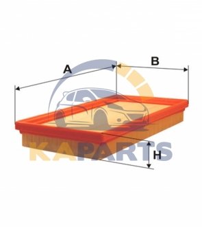 WA9418 WIX FILTERS Фільтр повітря