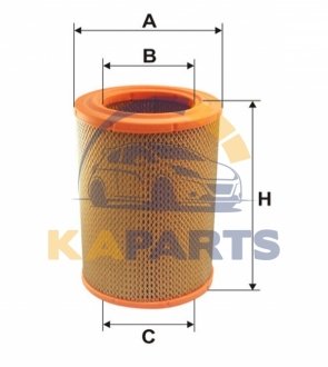 WA6443 WIX FILTERS Фільтр повітря