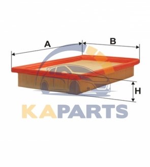 WA6285 WIX FILTERS Фильтр воздуха