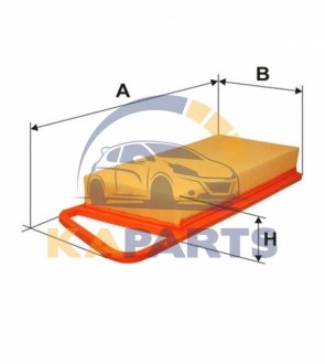 WA6738 WIX FILTERS Фільтр повітря