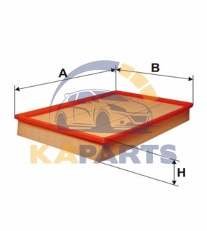 WA6194 WIX FILTERS Фільтр повітря