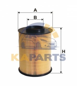 WA9567 WIX FILTERS Фильтр воздушный Ford C-Max, C-Max II, Grand C-Max, Focus Cabrio, Focus II, Focus III, Kuga (WA9567) WIX