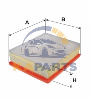 WA9798 WIX FILTERS Фільтр повітряний WIX