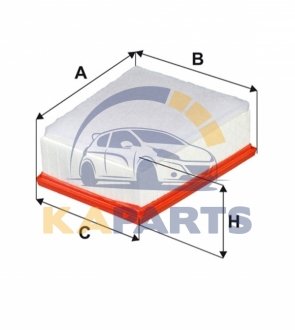 WA9832 WIX FILTERS Фільтр повітря