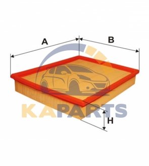 WA6208 WIX FILTERS Фільтр повітря