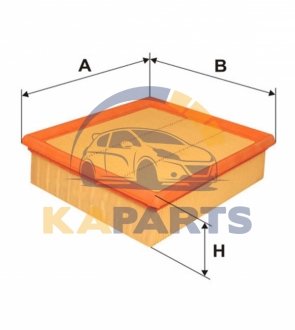 WA9552 WIX FILTERS Фільтр повітря