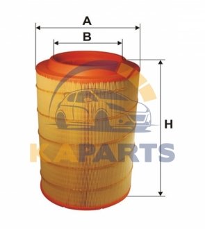 93302E WIX FILTERS Фильтр воздушный