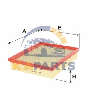 WA9796 WIX FILTERS Фільтр повітряний