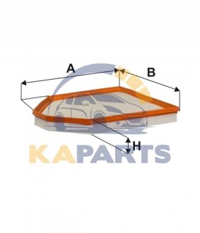 WA9835 WIX FILTERS Фільтр повітря
