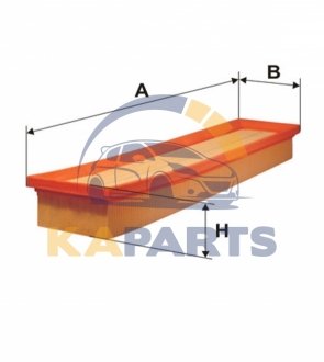 WA9503 WIX FILTERS Фільтр повітря