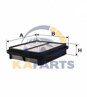 WA6592 WIX FILTERS Фільтр повітря