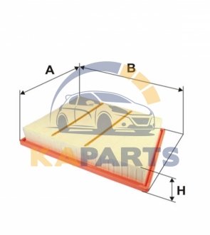 WA9791 WIX FILTERS Фільтр повітря