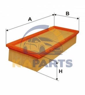 WA6521 WIX FILTERS Фильтр воздуха