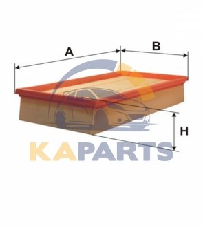 WA6588 WIX FILTERS Фільтр повітря
