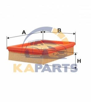 WA6336 WIX FILTERS Фільтр повітря